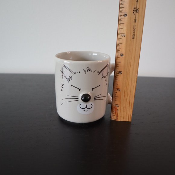 Vintage Cat Mug 3D / Mount Clemens Pottery Cat Mug - Picture 8 of 12